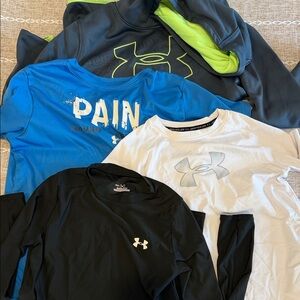 Youth L Under Armour Kids' Multi-Color Performance Shirts